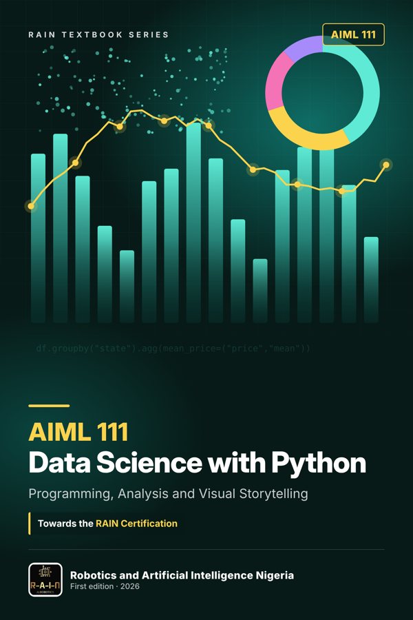 Cover of AIML 111 Data Science with Python