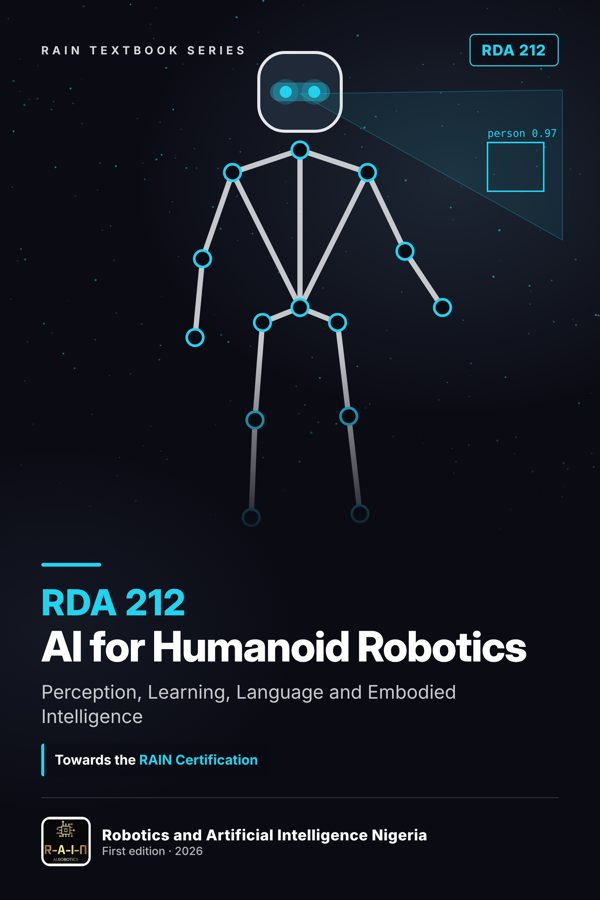 Cover of RDA 212 AI for Humanoid Robotics