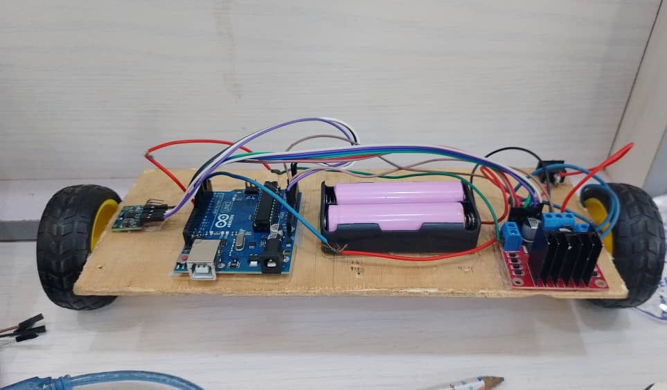 Two-Wheel Self-Balancing Robot with Real-Time PID Stabilization