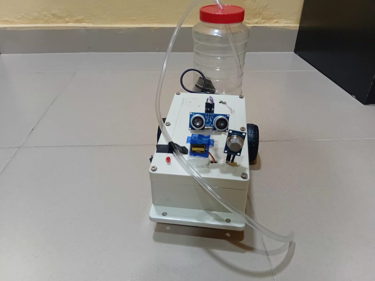 Fire Detection and Suppression Robotic System